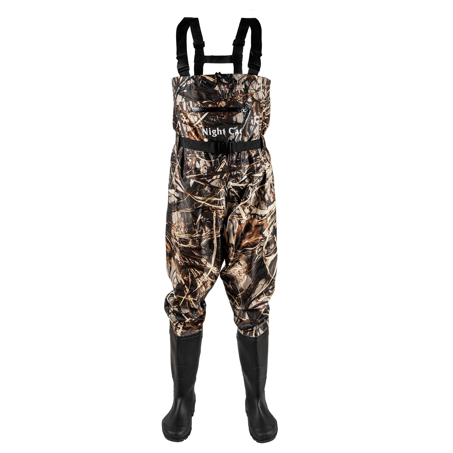 Heavy Duty Waterproof Chest Waders with Anti-Slip Boots for Fishing, Hunting and Farm Work