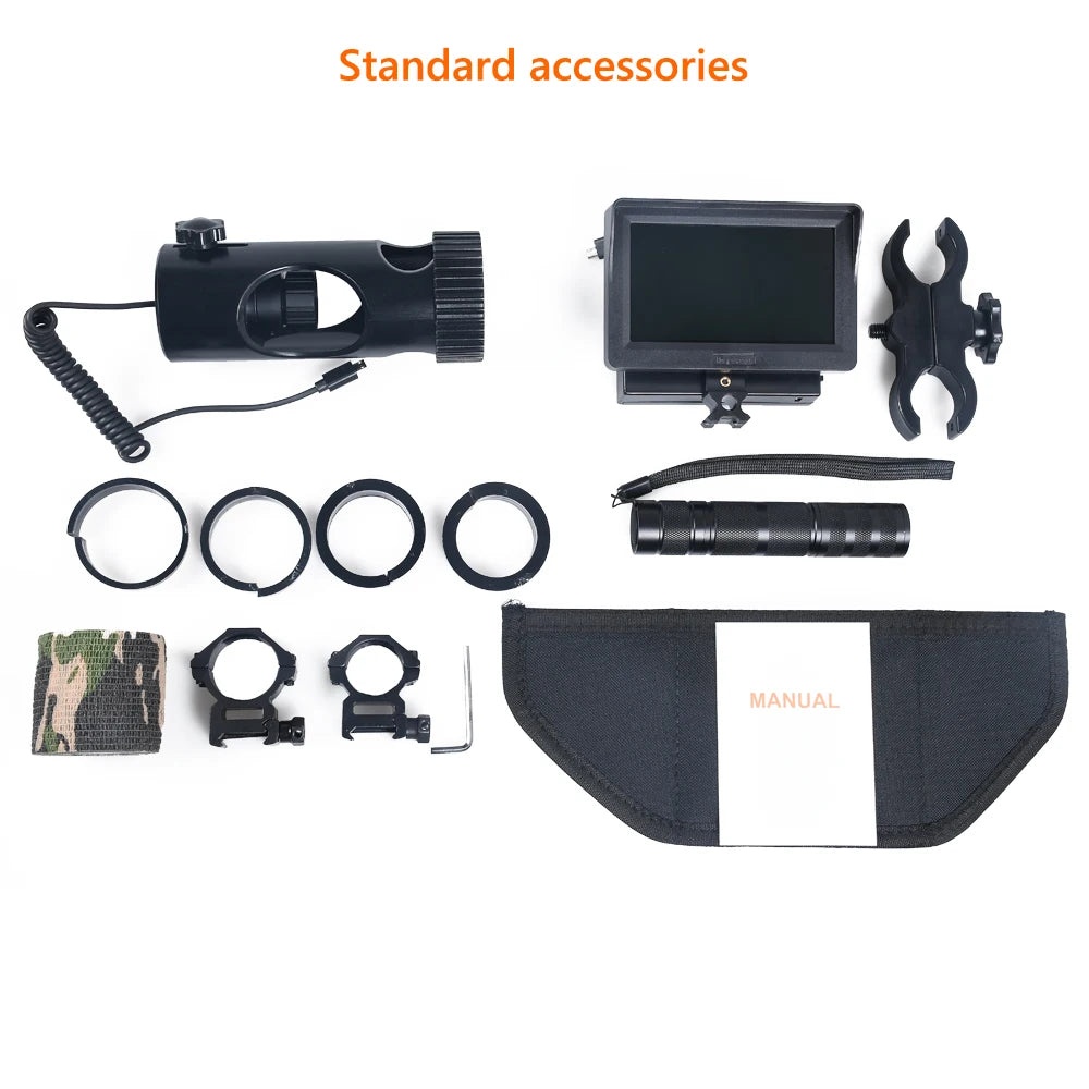 Digital Night Infrared Scope Camera Riflescope With HD 720P Video/Photo Recording