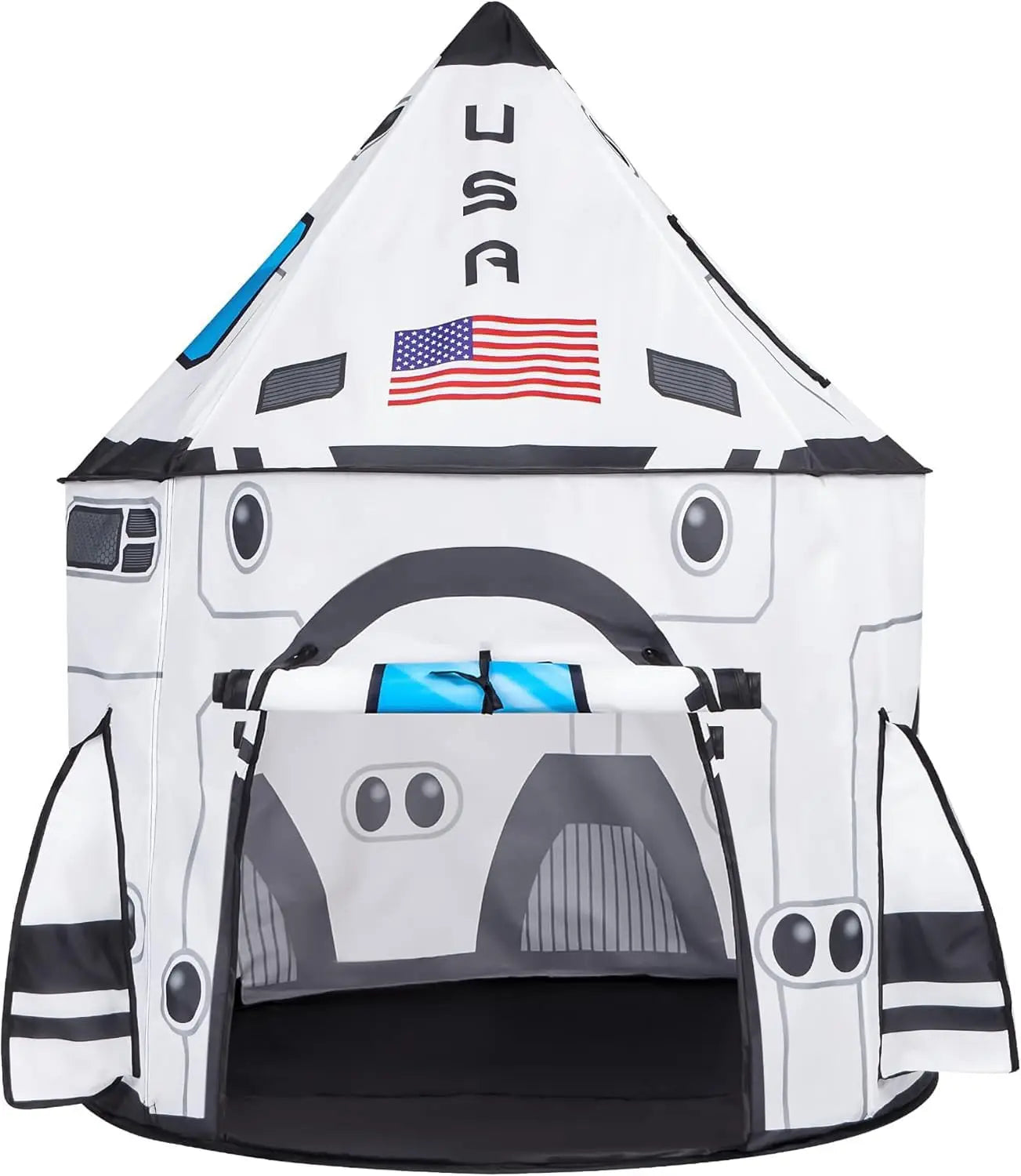 Rocket Ship 3-Piece Play House Tent
