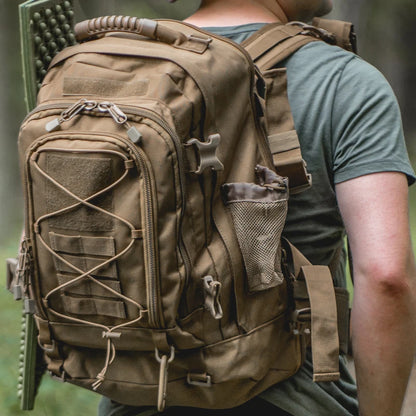 Outdoor Tactical Large Capacity Hiking Bag.  Travelling Camping Rucksack