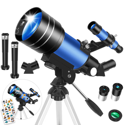 150X 70mm Astronomical Telescope for Camping, Nature And Observation