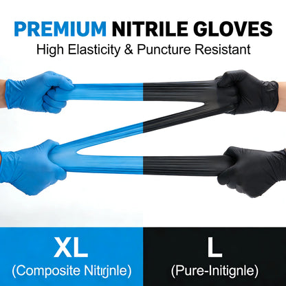 Disposable Nitrile Gloves 100PCS Powder Free Latex Free