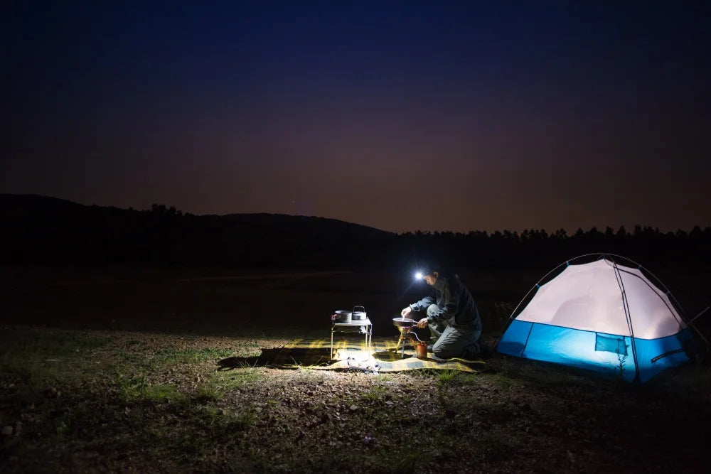 Powerful LED Headlamp 1000 Lumens Magnetic Rechargeable Camping Torch Flashlight