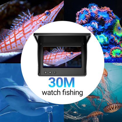 Waterproof Underwater Fishing Camera With Night Vision & Depth Finder