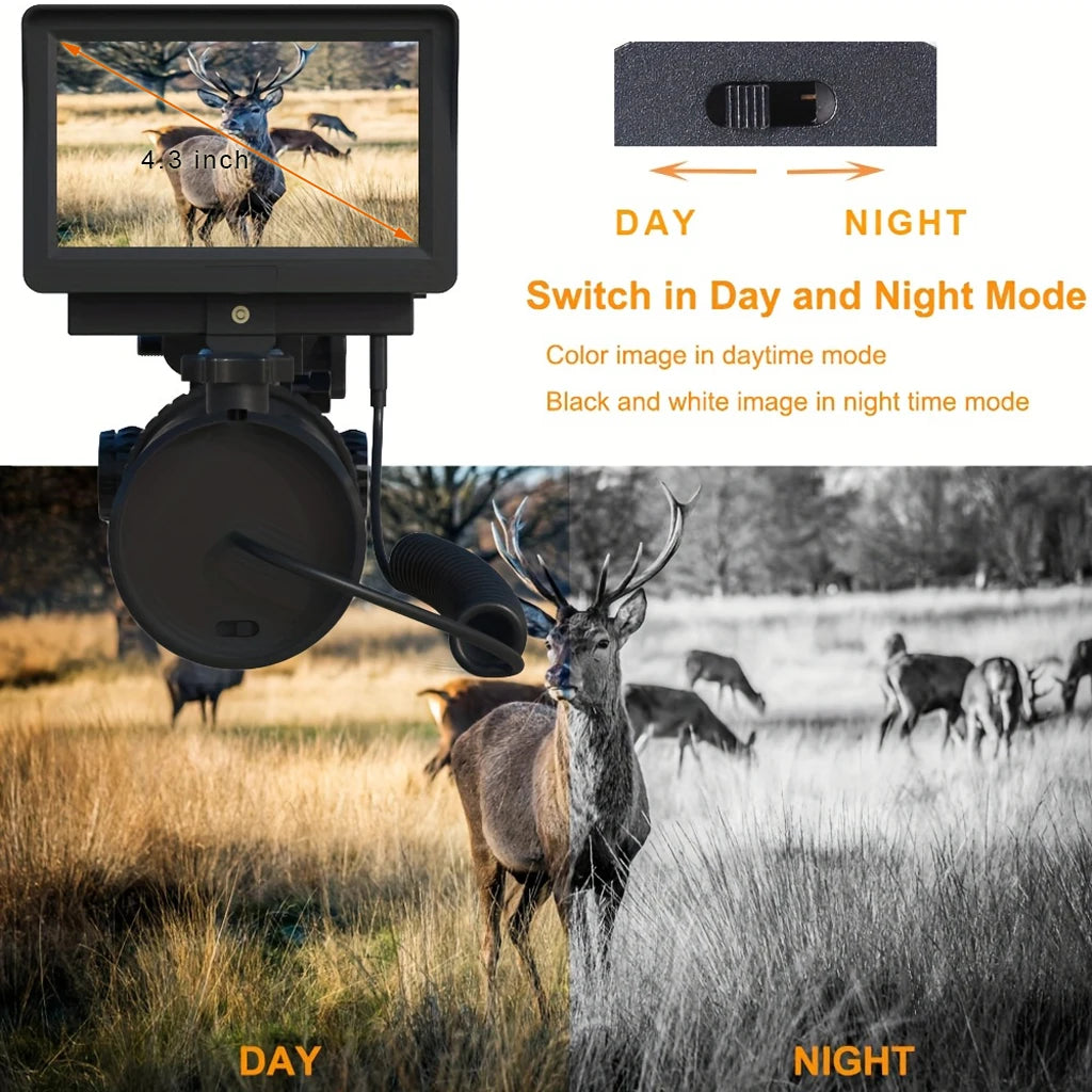 Digital Night Infrared Scope Camera Riflescope With HD 720P Video/Photo Recording