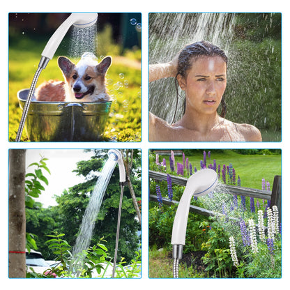 Portable Camping Shower USB Rechargeable Shower for Camping