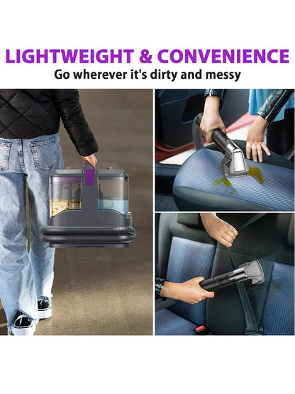 Portable Carpet & Upholstery Spot Cleaner for Carpet, Sofa, Car Seat