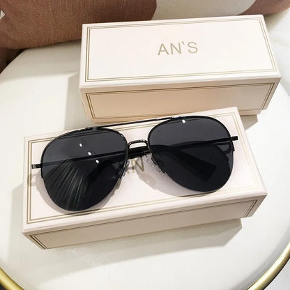 Classic Sunglass for Men Aviator Metal Frame