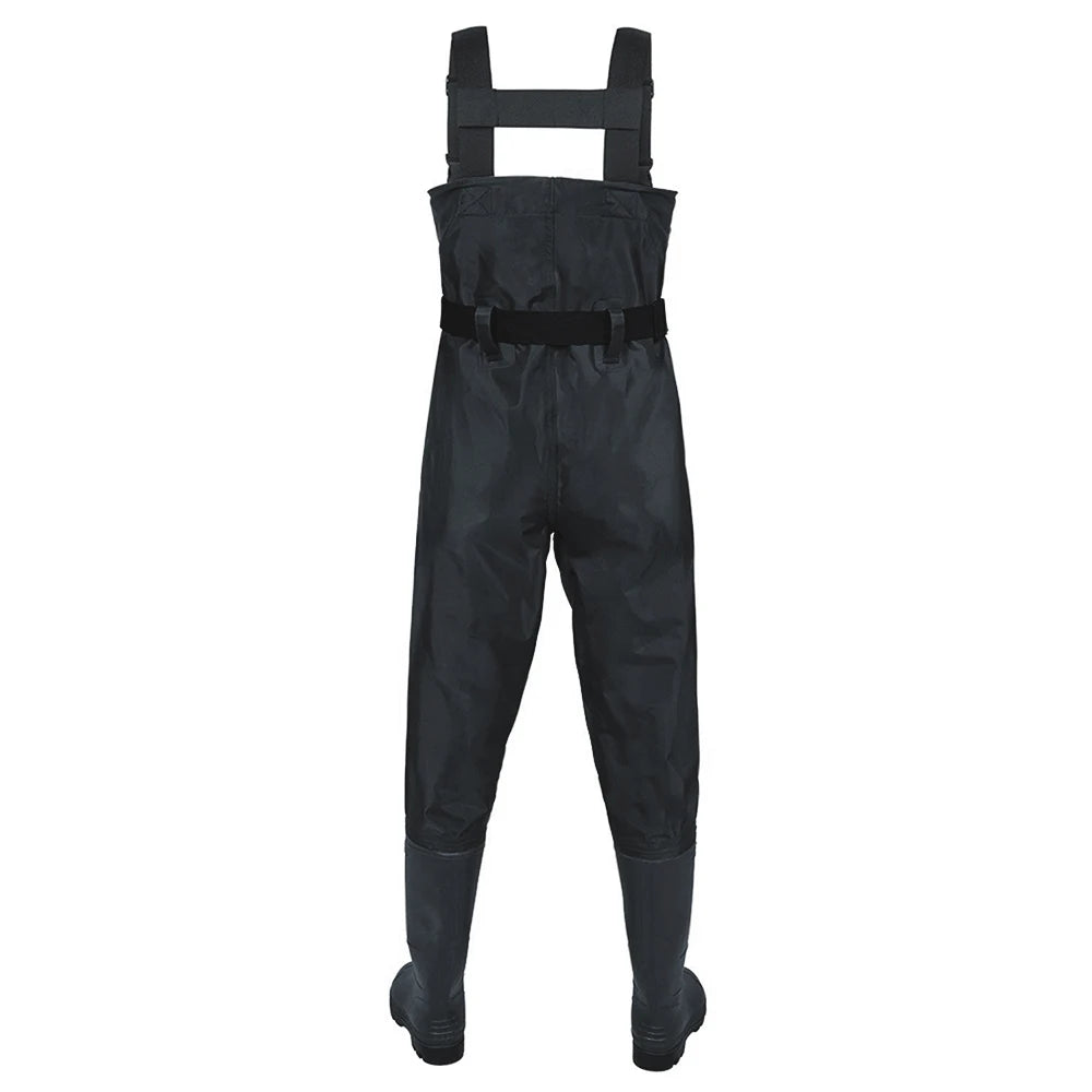 Heavy Duty Waterproof Chest Waders with Anti-Slip Boots for Fishing, Hunting and Farm Work