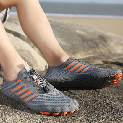 Quick-Dry Water Shoes For Men. Lightweight Wading Beach Sneakers