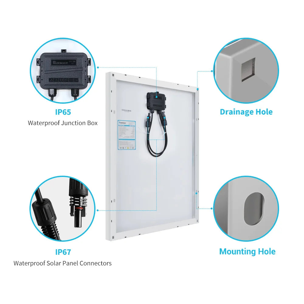50 Watt 12 Volt Solar Panel / Charger