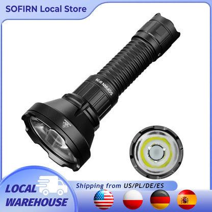 LED 6000K Tactical Flashlight Rechargeable Portable Powerful Torch