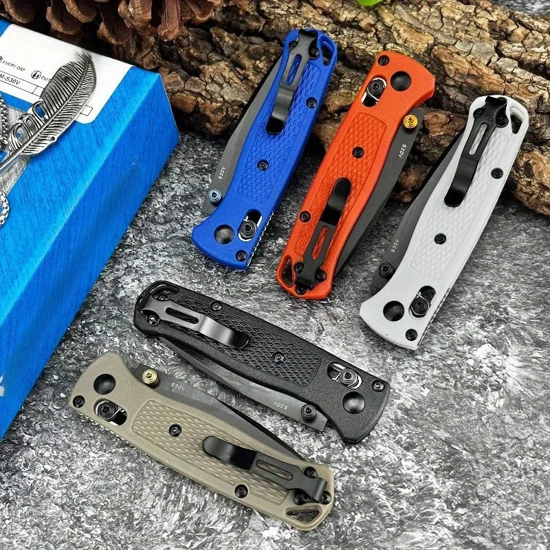 Steel Blade Nylon Fiber Handle Outdoor Camping Survival EDC