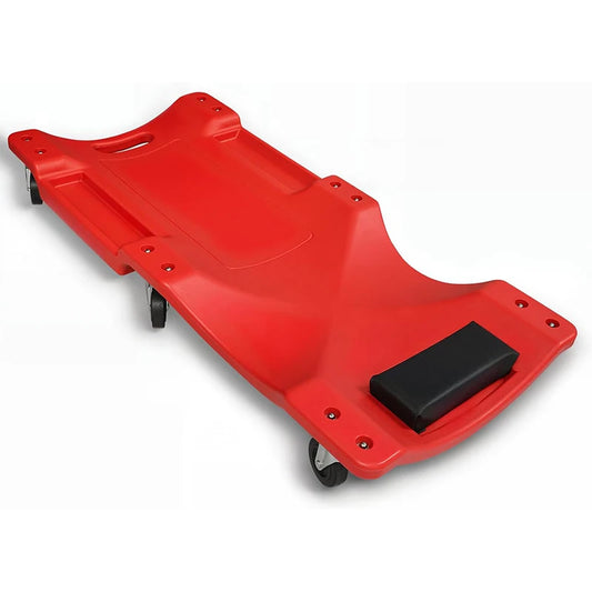 40 Inch Mechanic Rolling Garage Creeper with Padded Headrest