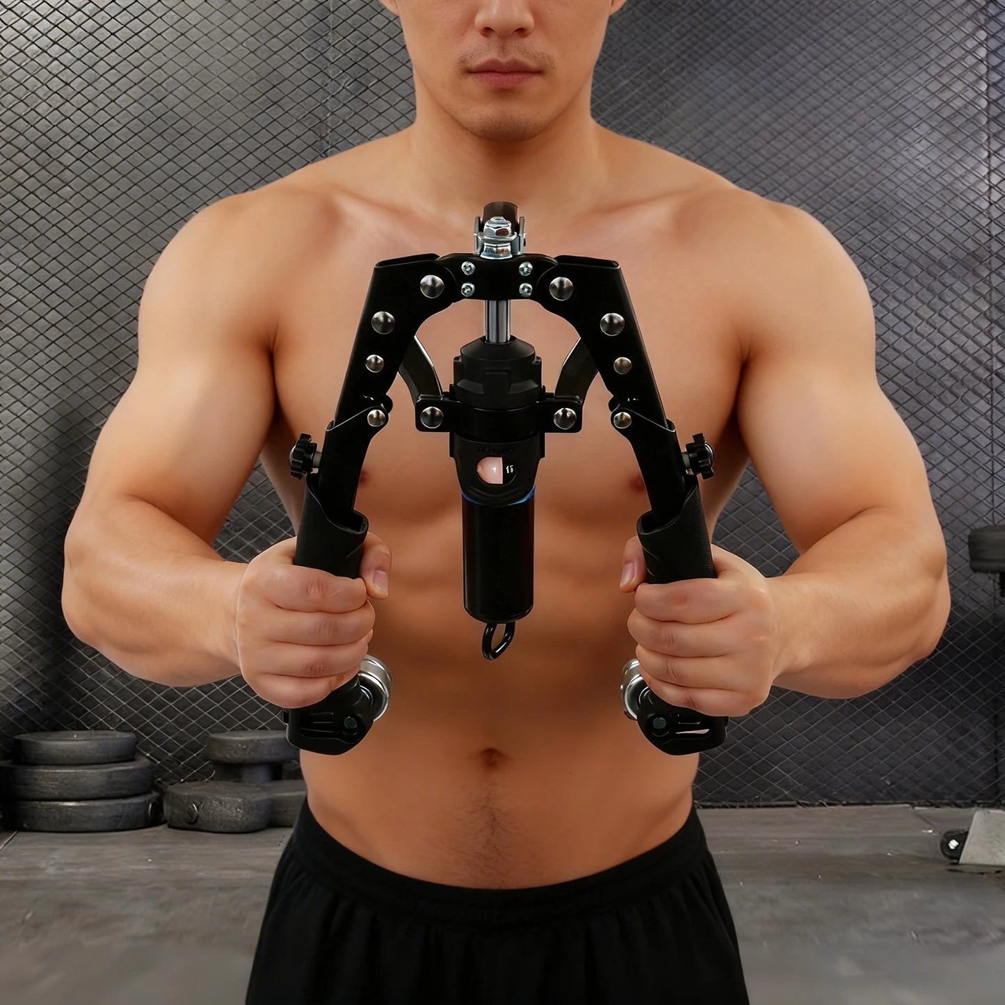 Hydraulic Power Forearm Workout Equipment  Adjustable 22-440lbs for Arms, Legs, Biceps, etc