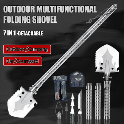 Multi Functional Shovel Survival Equipment Self-Defense Tools Camping Accessories