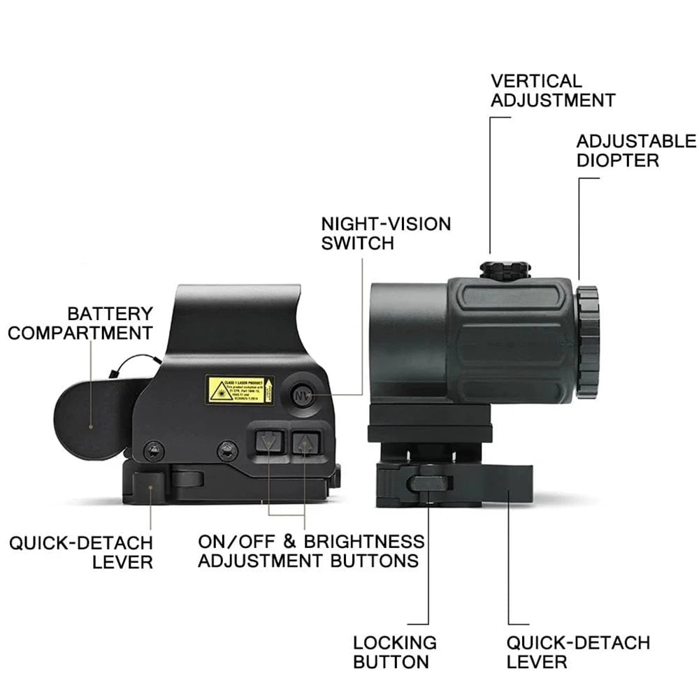 Holographic Collimator Sight Red Dot Optic Sight