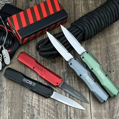 Livewire K50 Pocket Knife D2 Steel Blade T6 Aluminum Handle