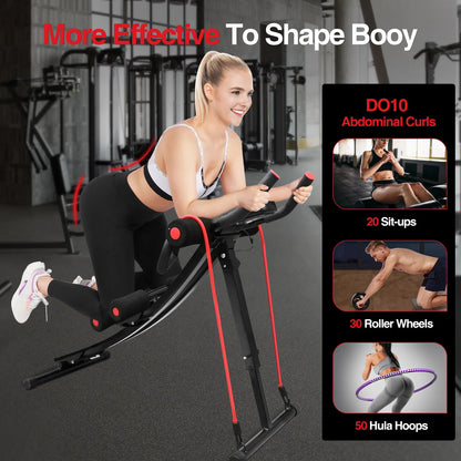 Foldable Ab Workout Equipment for Core & Abdominal Workout
