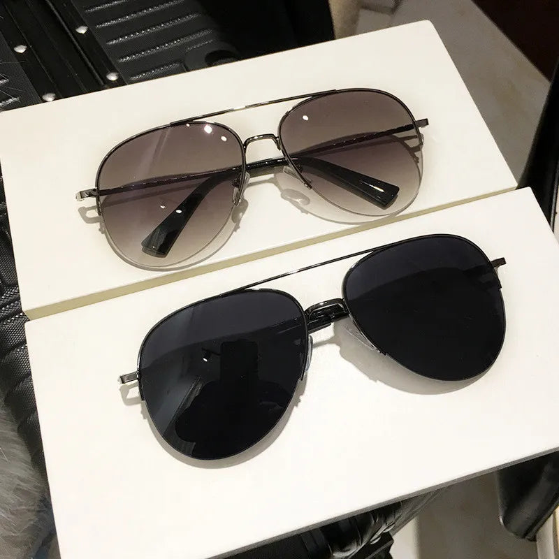 Classic Sunglass for Men Aviator Metal Frame