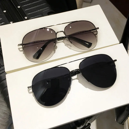 Classic Sunglass for Men Aviator Metal Frame