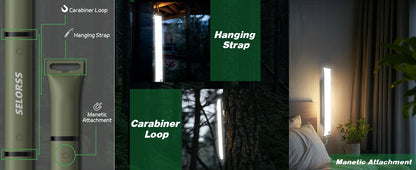 Rechargeable Camping Lantern 2000mAh Folding Portable Waterproof