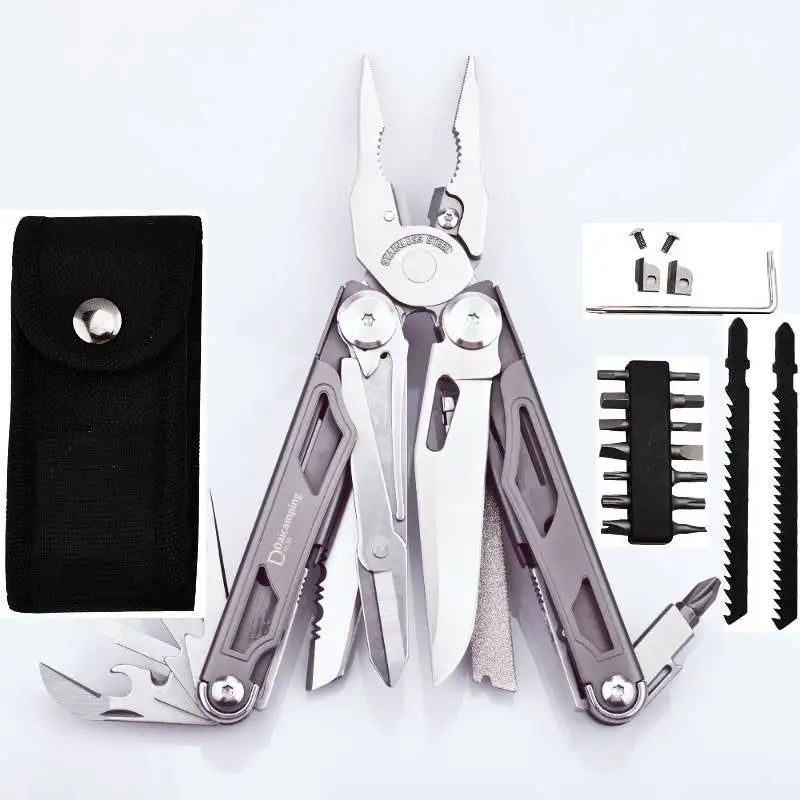Multi-tool Clamp Folding Knives Scissor Cutters