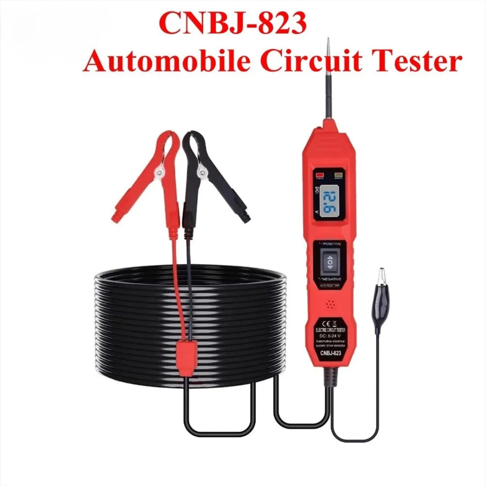 Automotive Electric Circuit Tester with Voltage Display