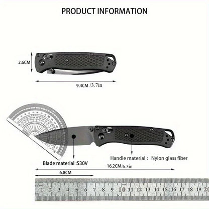 Steel Blade Nylon Fiber Handle Outdoor Camping Survival EDC