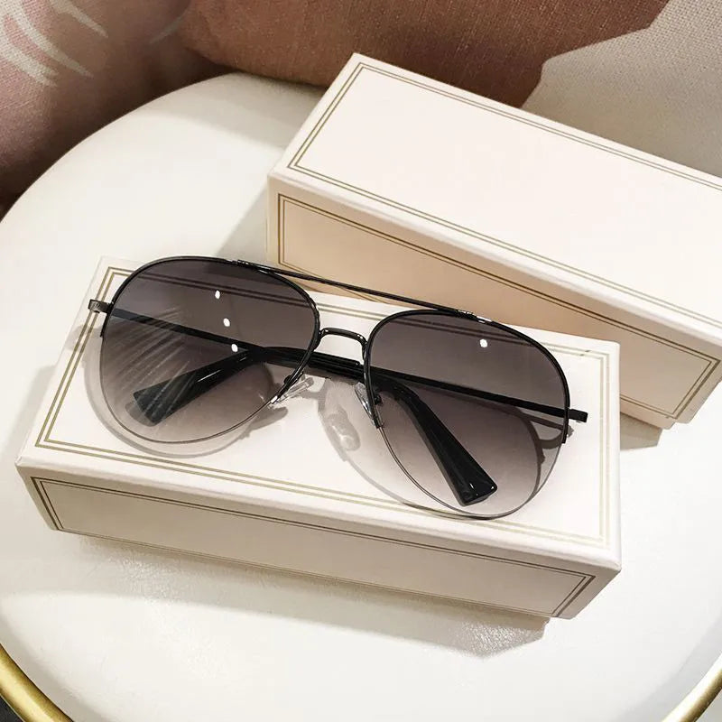 Classic Sunglass for Men Aviator Metal Frame