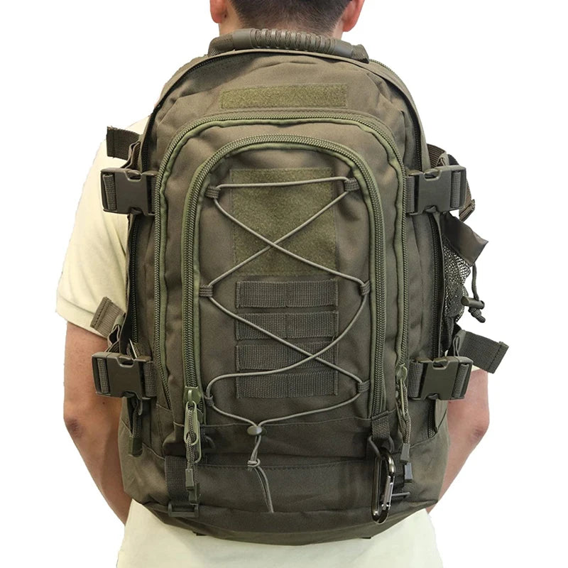 Outdoor Tactical Large Capacity Hiking Bag.  Travelling Camping Rucksack