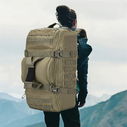 Outdoor Mountaineering Molle Tactical Backpack Camping Travel Bags
