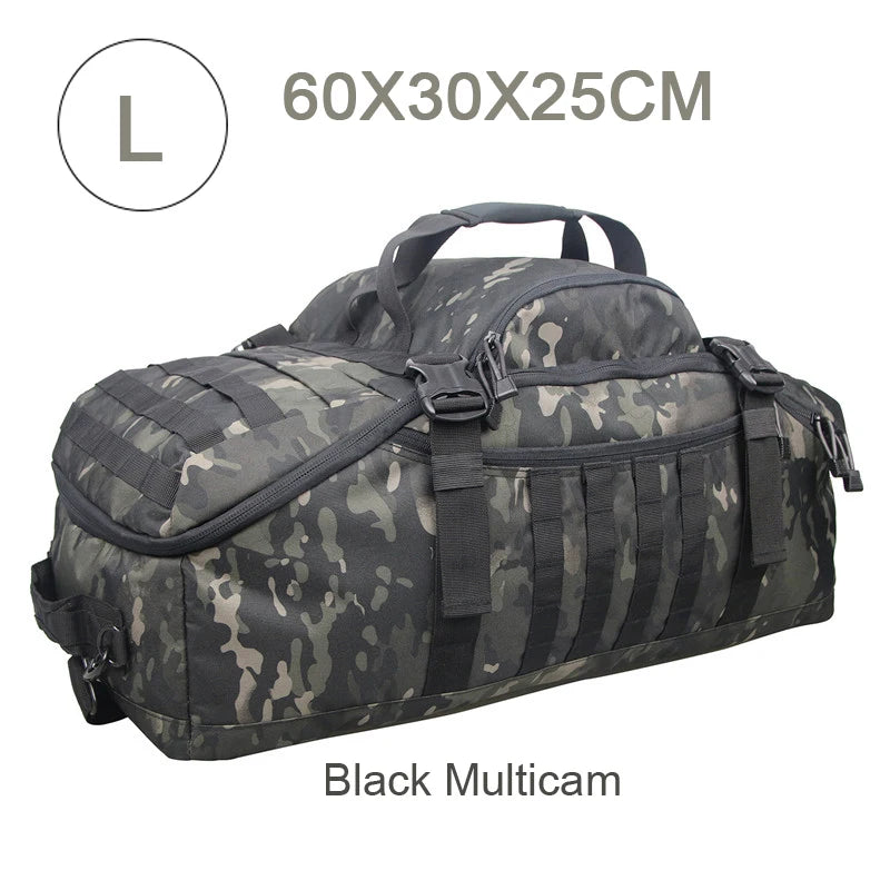 Outdoor Mountaineering Molle Tactical Backpack Camping Travel Bags