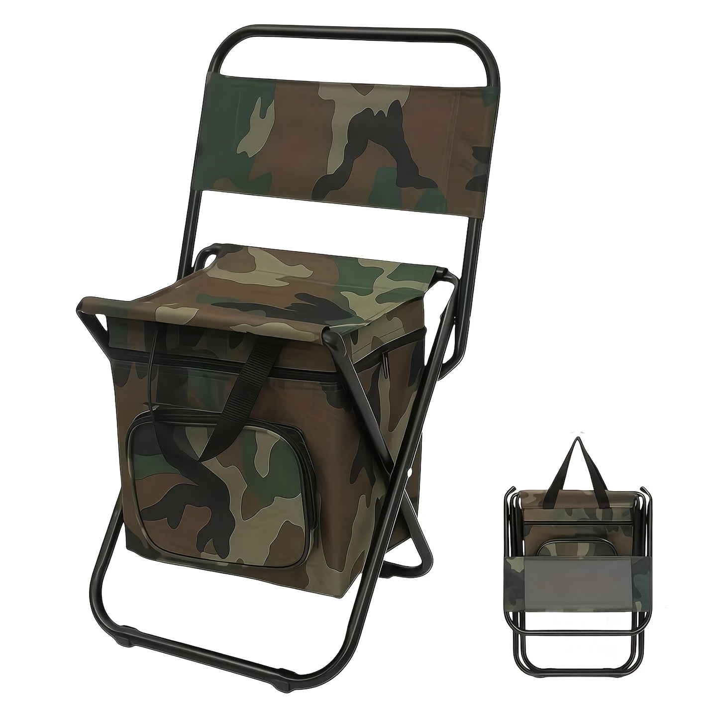 Multi functional portable folding camping & fishing chair,