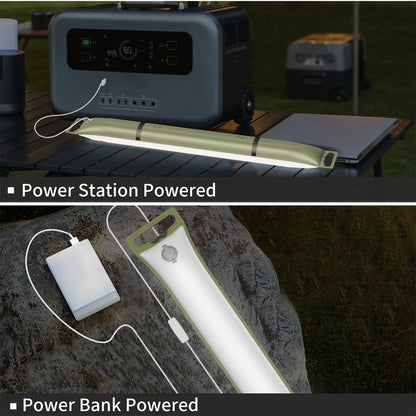 Rechargeable Camping Lantern 2000mAh Folding Portable Waterproof