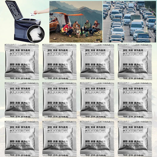 12 Pcs Camping Toilet  Deodorizing Powder for Camping Toilet