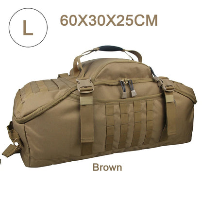 Outdoor Mountaineering Molle Tactical Backpack Camping Travel Bags