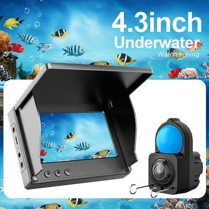 Waterproof Underwater Fishing Camera With Night Vision & Depth Finder
