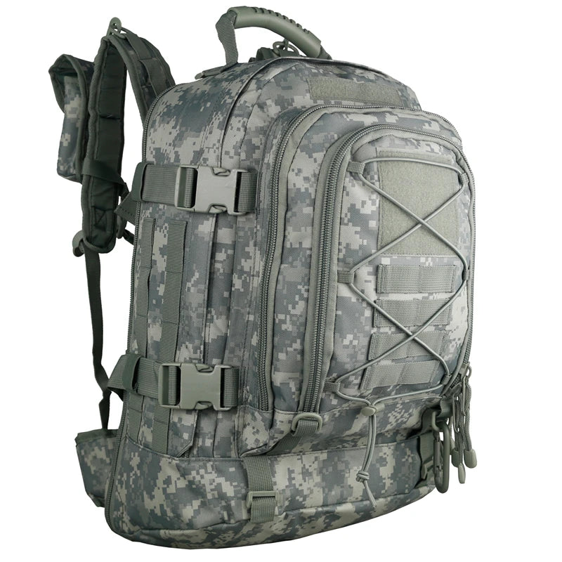Outdoor Tactical Large Capacity Hiking Bag.  Travelling Camping Rucksack