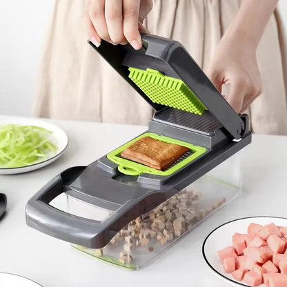 Safe Hand Guard Vegetable Cutter, for Cooking Together. 33x12cm,