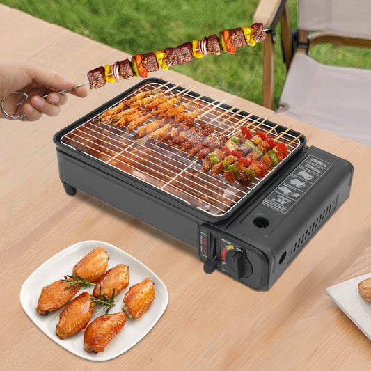 Gas Barbecue Stove Camping Gas Stove with Carrying Case