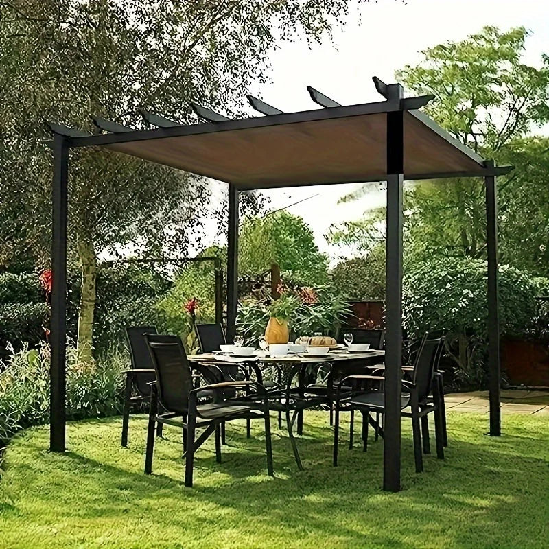 Brown Shade Cloth. Professional Sun Protection Design. 90% Uv Blocking.