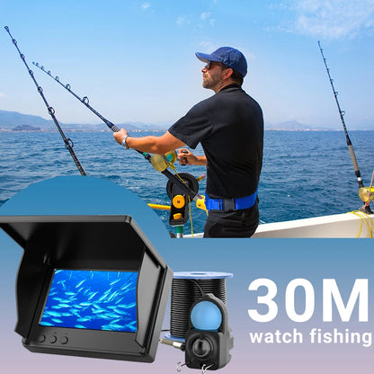Waterproof Underwater Fishing Camera With Night Vision & Depth Finder
