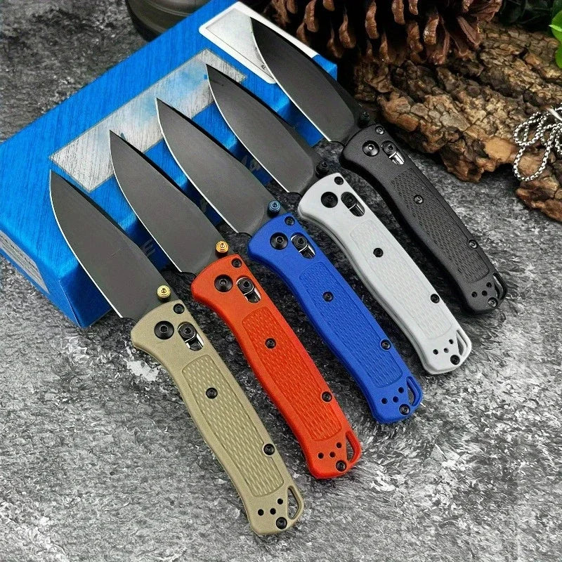 Steel Blade Nylon Fiber Handle Outdoor Camping Survival EDC
