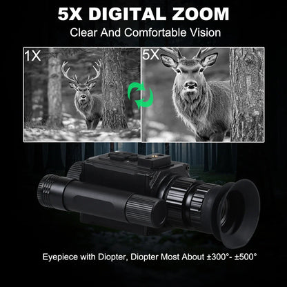HD 1080P Night Vision Goggles with Head Mount