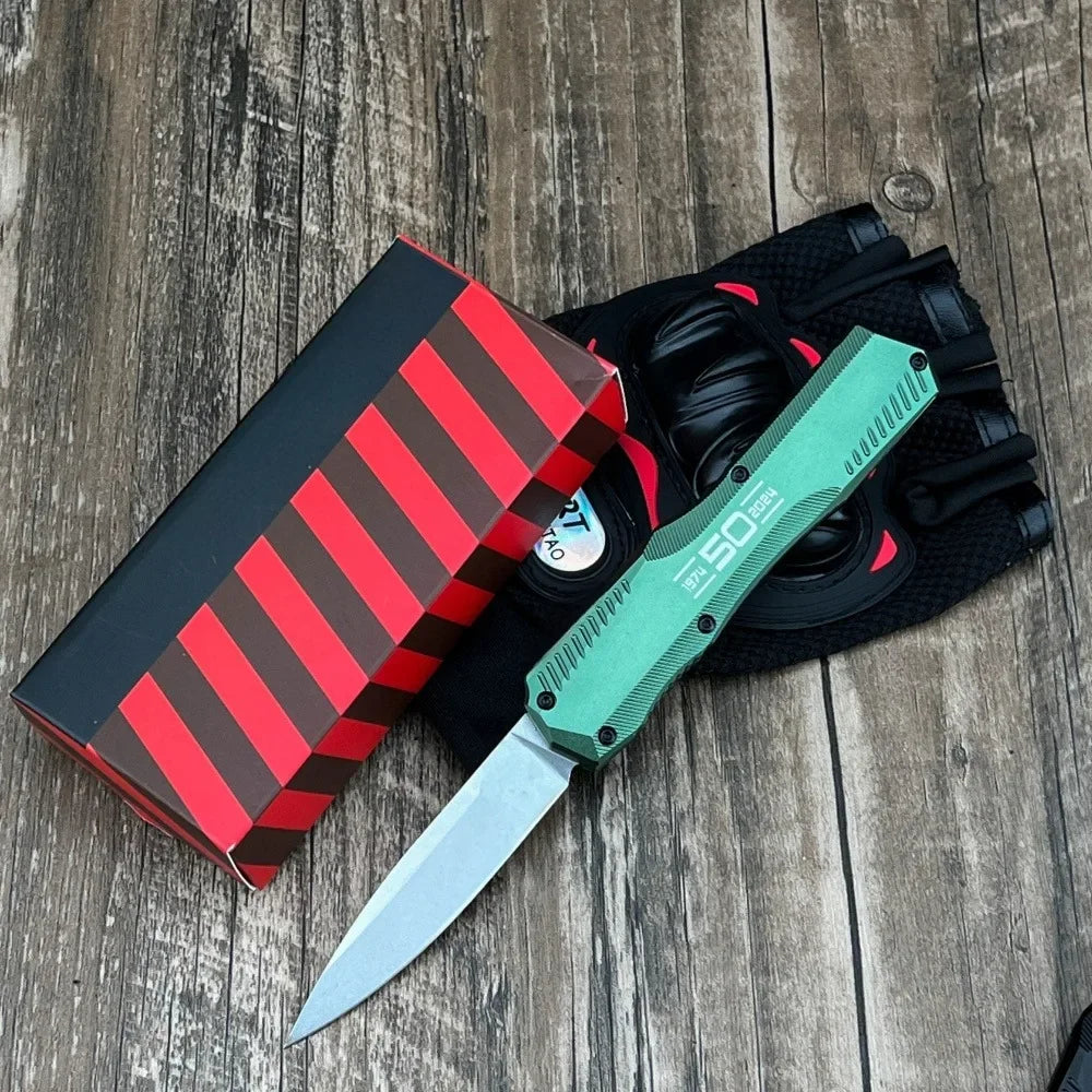Livewire K50 Pocket Knife D2 Steel Blade T6 Aluminum Handle