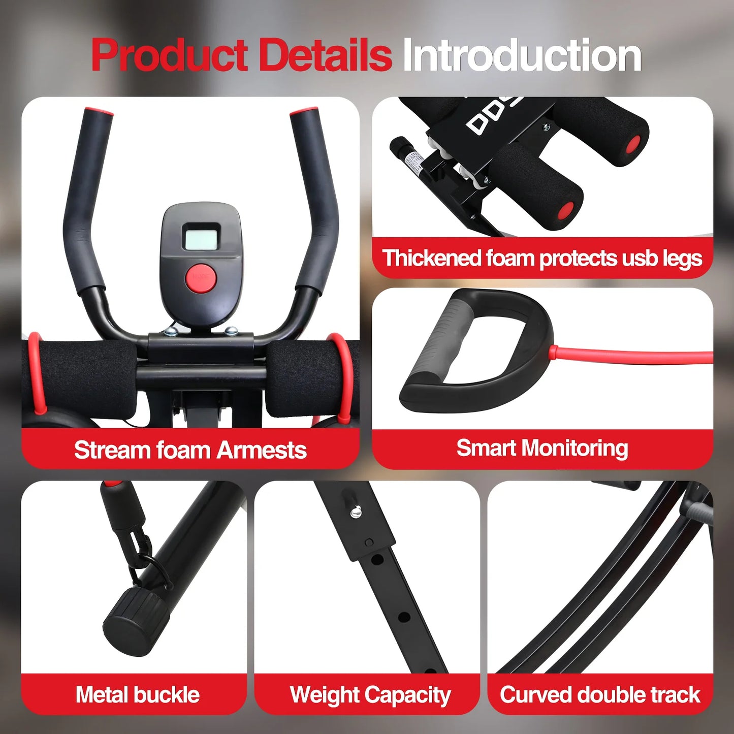 Foldable Ab Workout Equipment for Core & Abdominal Workout