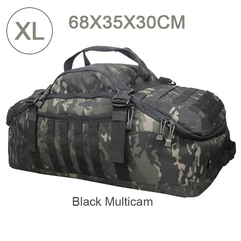 Outdoor Mountaineering Molle Tactical Backpack Camping Travel Bags