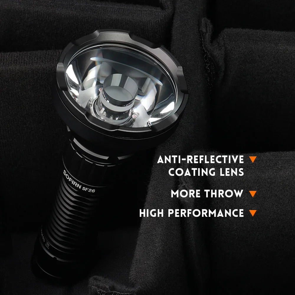 LED 6000K Tactical Flashlight Rechargeable Portable Powerful Torch
