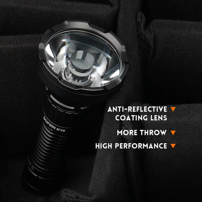 LED 6000K Tactical Flashlight Rechargeable Portable Powerful Torch